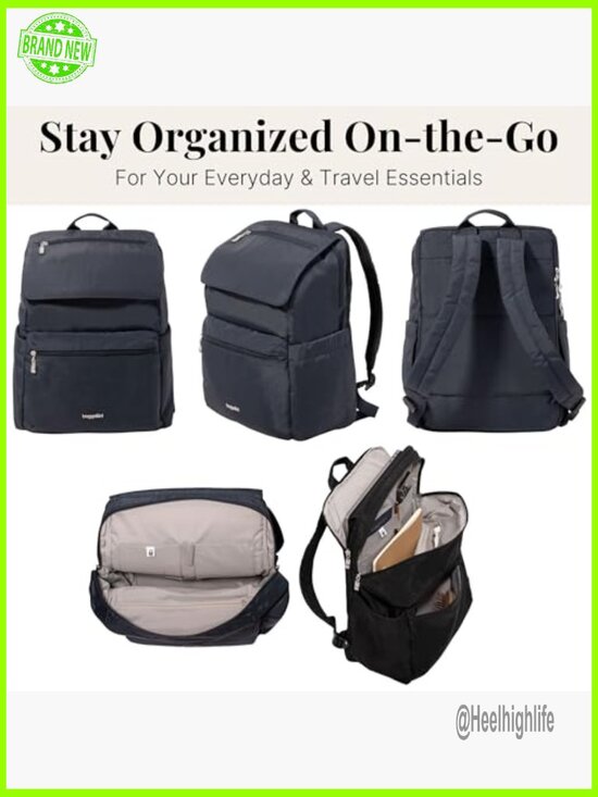 Lightweight Laptop Backpack 15x11 Travel Bag Luggage Sleeve RFID main image 3